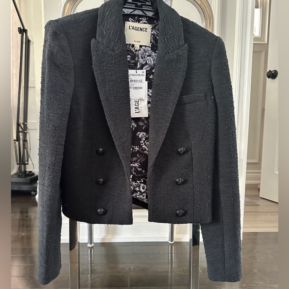 L'Agence Boucle double breast Blazer sz-2